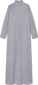 Maxi Dress - Light Grey Wool