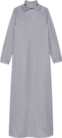 Maxi Dress - Light Grey Wool