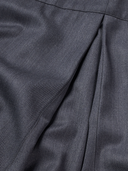 Layered Skirt - Dark Grey Wool