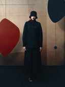 Oversized trouser - Black Wool