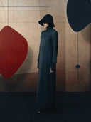 Maxi Dress - Dark Grey Wool